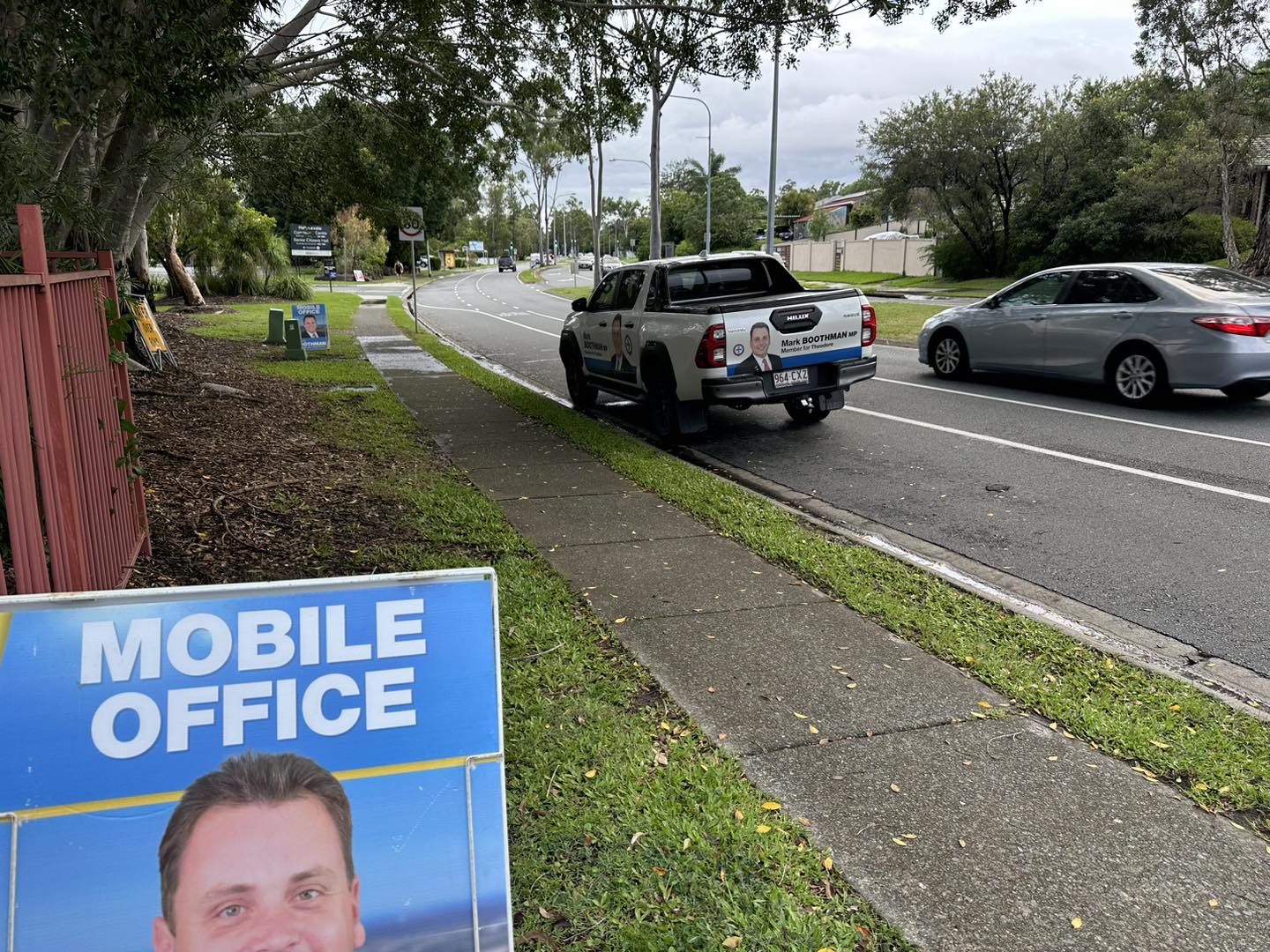 Roadside Helensvale 27 March 24